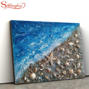 Seashells With Epoxy Resin Painting…