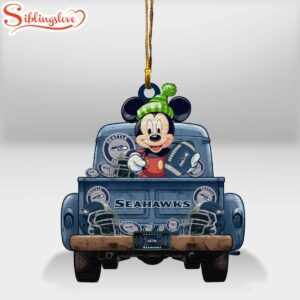 Seattle Seahawks Football Team Mickey…