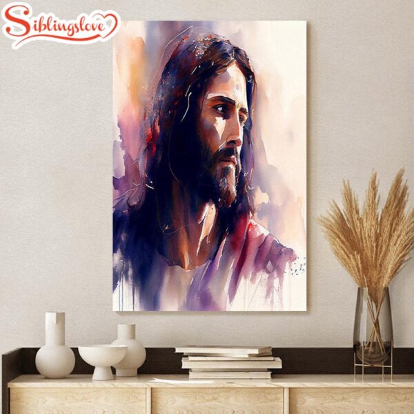 Serene Jesus Christ Able File Jesus Canvas Pictures