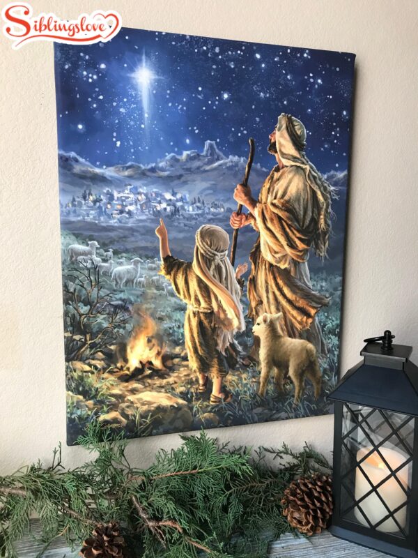 Shepherds Keeping Watch Canvas Wall Art