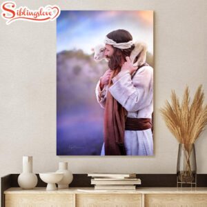 Shoulders Detail Canvas Picture Jesus…