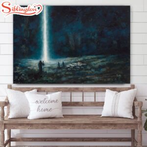 Silent Night 1 Canvas Wall…