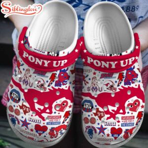 SMU Mustangs NCAA Sport Clogs…