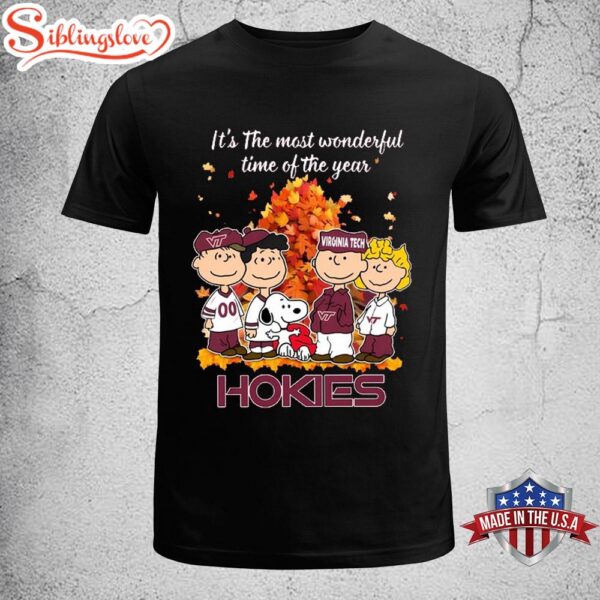 Snoopy Dog With Friends It’s The Most Wonderful Time Of The Year Unsiex T-Shirt