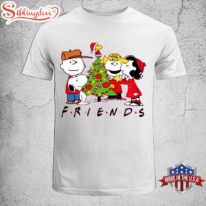 Snoopy Friends Merry Christmas Unisex…