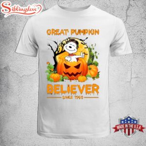 Snoopy Great Pumkin Believer Halloween…