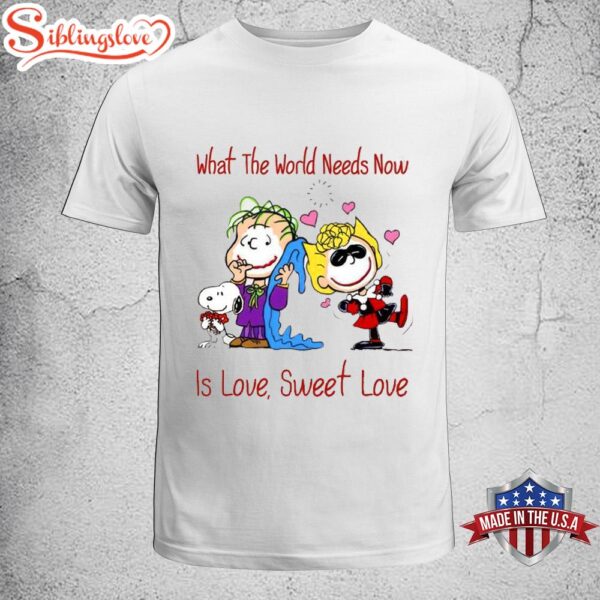 Snoopy Halloween Is Love Sweet Love Unisex T-Shirt