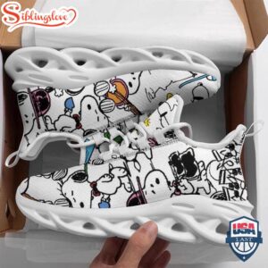 Snoopy Max Soul Shoes Sport Gift For Fans