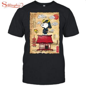 Snoopy Samurai Dog Unisex T-Shirt…