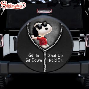 Snoopy Zipper Get In Sit…