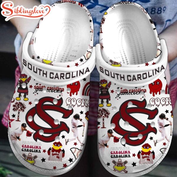 South Carolina Gamecocks NCAA Sport Clogs Shoes Comfortable For Men Women