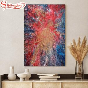 Space Celestial Acrilic Painting Galaxy…