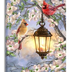 Spring Lantern Canvas Wall Art