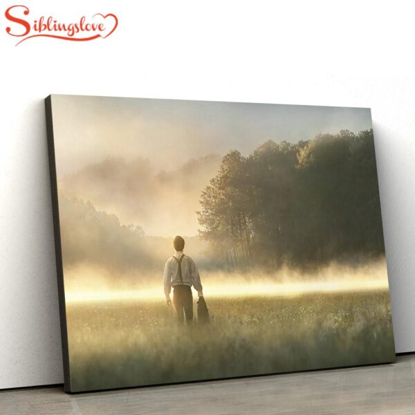 Spring Morning Minicard Canvas Wall Art Jesus Christ Picture Canvas Christian Wall Art