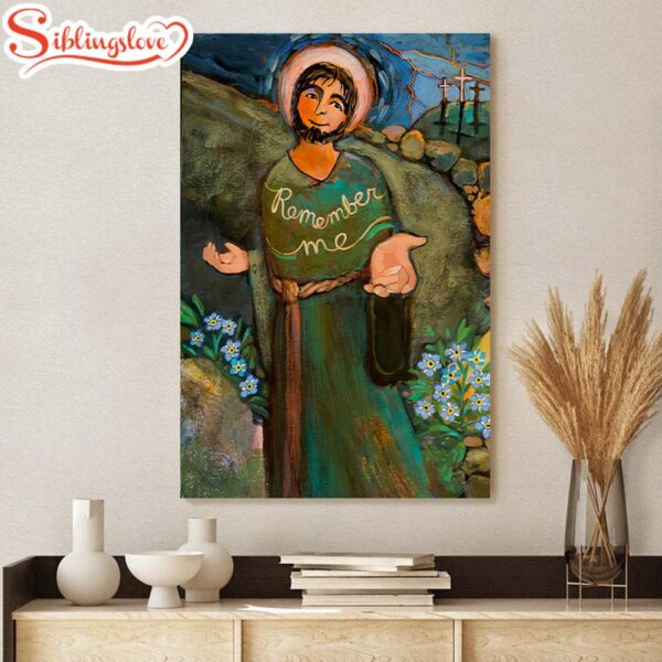 St. Dismas Canvas Wall Art Religious Posters Catholic