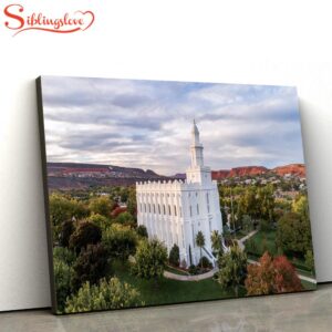 St. George Temple Canyon View…