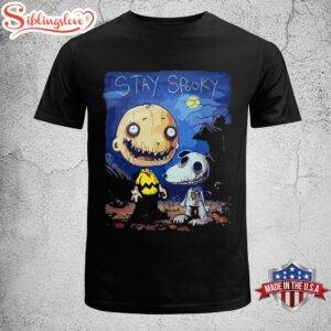 Stay Spooky Snoopy Charlie Brown Halloween Unisex T-Shirt