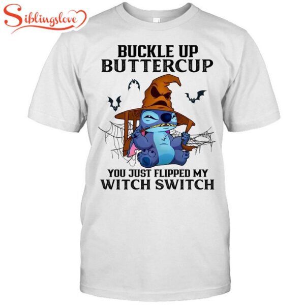 Stitch Halloween Day Buttercup Holiday Classic Shirt