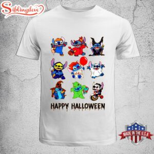 Stitch Happy Halloween Day Unisex…