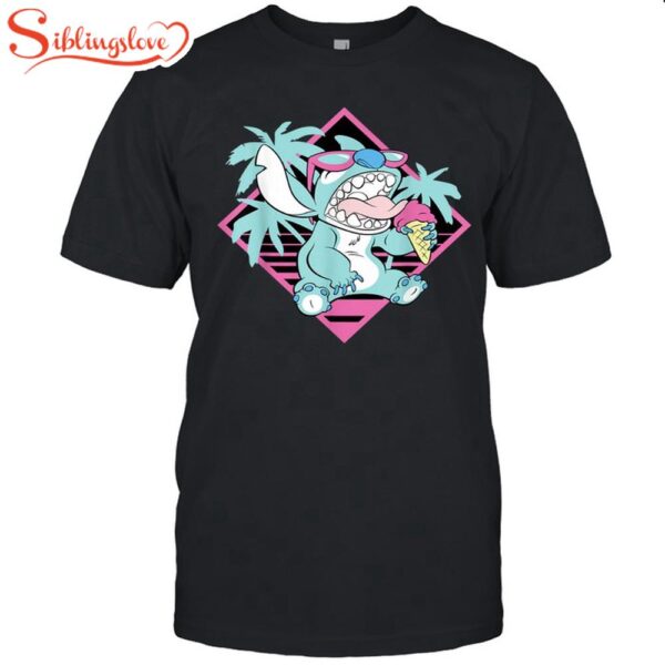 Stitch Ice Cream Unisex T-Shirt For Fans