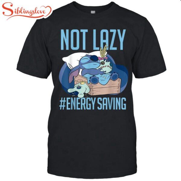 Stitch Not Lazy Unisex T-Shirt For Fans