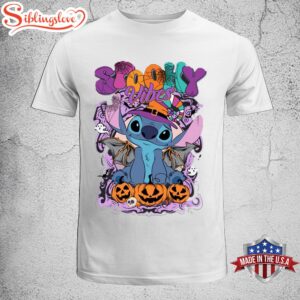 Stitch Spooky Halloween Day Unisex…