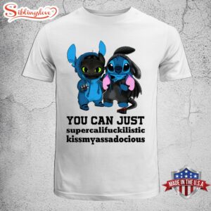 Stitch You Can Just Halloween Day Unisex T-Shirt