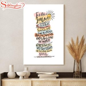 Sunbeam Canvas Wall Art Home…