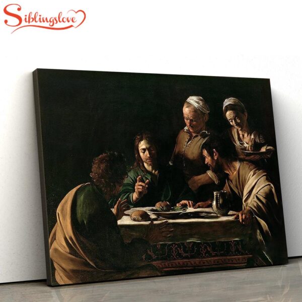 Supper At Emmaus Canvas Pictures Jesus Canvas Pictures