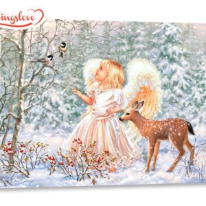 Sweet Christmas Blessings Canvas Wall…