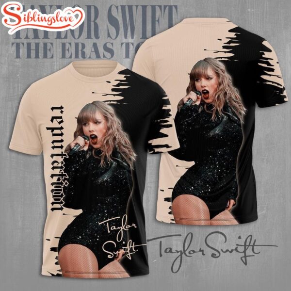 Taylor Swift Tour All Over Print T-Shirt  Music 3D Shirt For Fans