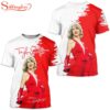 Taylor Swift Tour Music All Over Print T-Shirt  Music 3D Shirt For Fans