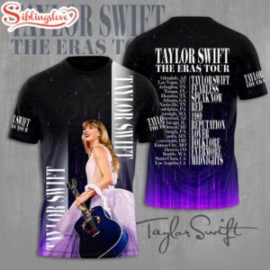 Taylor Swift Version Tour 3D All Over Print T-Shirt  Music 3D Shirt For Fans