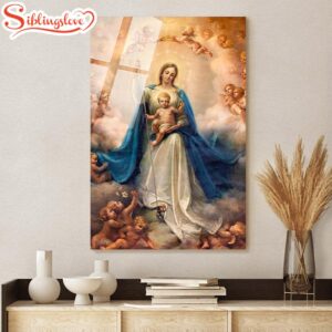 Tempered Glass Wall Art Virgin…