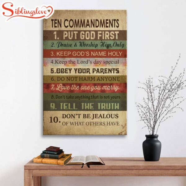 Ten Commandments Art