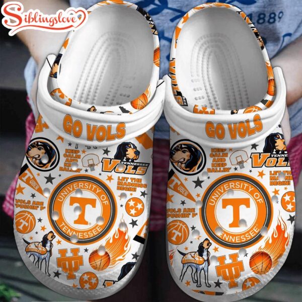 Tennessee Volunteers NCAA Sport Clogs Shoes Comfortable For Men Women