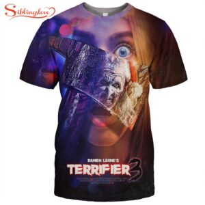 Terrifier 3 is coming Christmas 2024 All Over Print T-Shirt