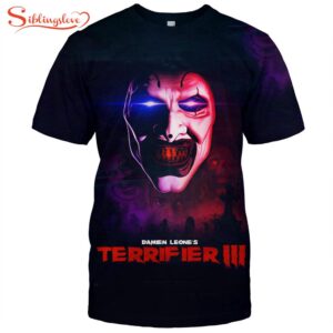 Terrifier 3 Movie 2024 Poster All Over Print T-Shirt