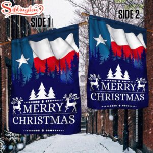 Texas Christmas Merry Christmas Y'all House And Garden Flag Decor