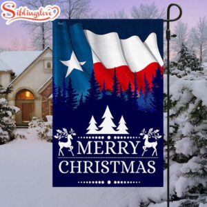 Texas Christmas Merry Christmas Y'all House And Garden Flag Decor