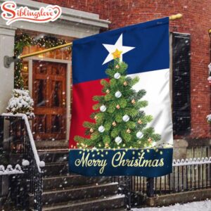 Texas Merry Christmas Garden House…