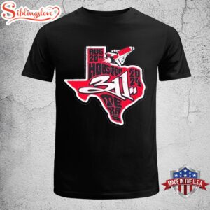 The 311 713 Music Hall, Houston August 2024 Unisex T-Shirt