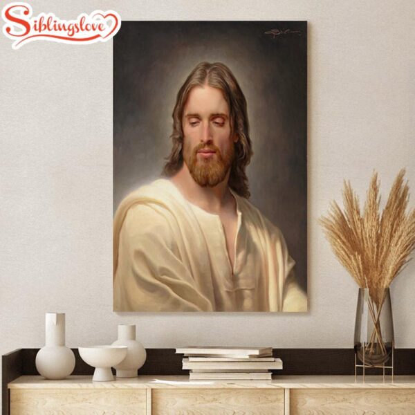 The Anointed One Canvas Picture Jesus Christ Canvas Art Christian Wall Canvas