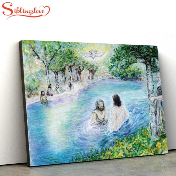 The Baptism Of Jesus Jesus Canvas Pictures