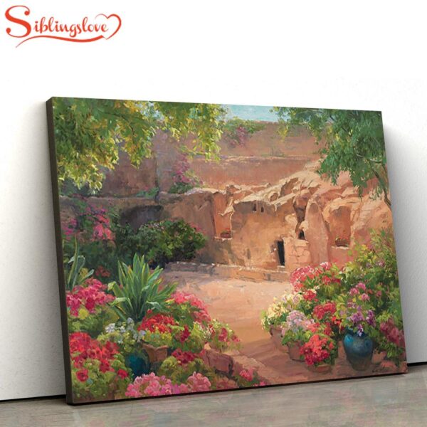 The Empty Tomb Canvas Picture Jesus Christ Canvas Art