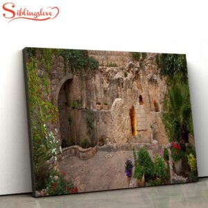 The Garden Tomb Panoramic Canvas…