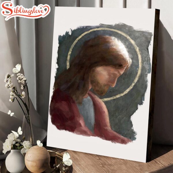 The God Who Weeps Jesus Wept Christianity Inspirational Wall Art Religious Posters