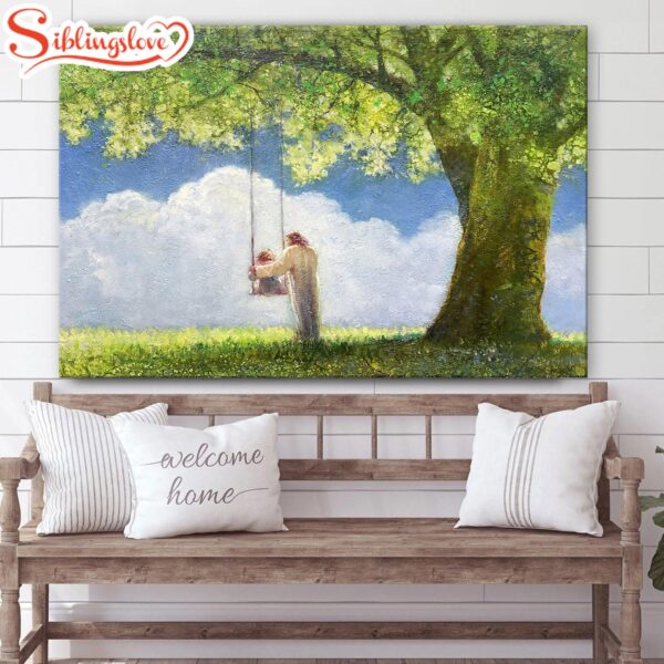 The Greatest In The Kingdom Of Heaven Canvas Wall Art