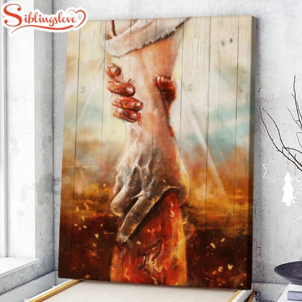 The Hand Of God Canvas Jesus Canvas Poster Jesus Wall Art Christ Pictures Christian Canvas Prints