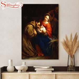 The Holy Family With Saint…